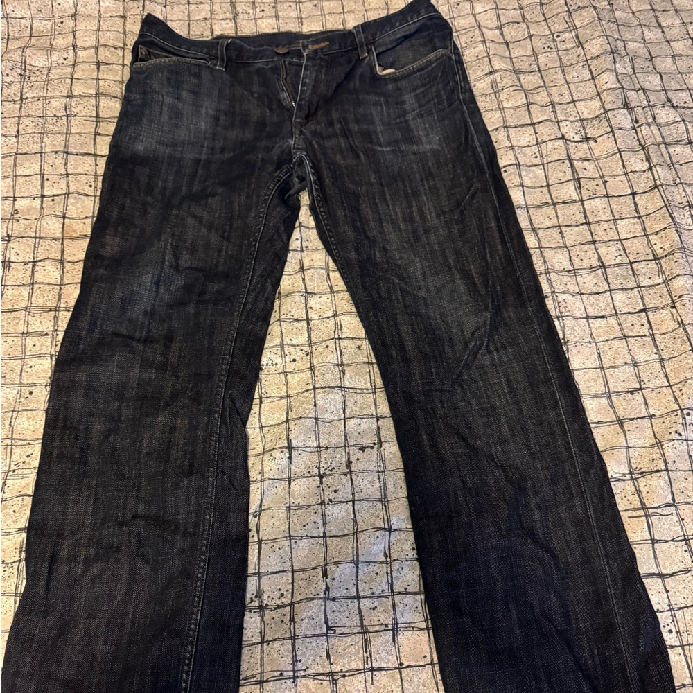 Burberry jeans.